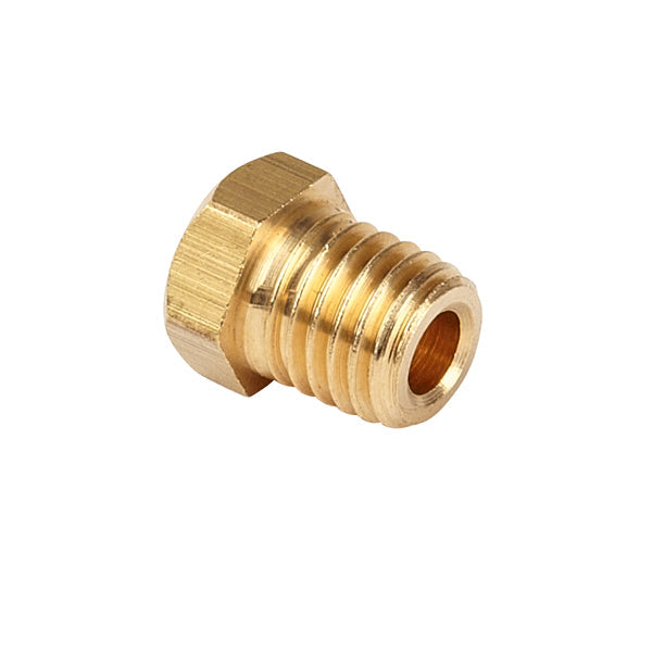 Automec HU83 Brass Union Male 9/32 x 26 whit for 1/8" pipe