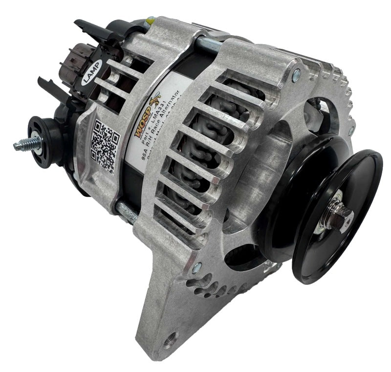 WOSPerformance 95A Lucas type RH Mount Race Alternator (RACE / MGB)