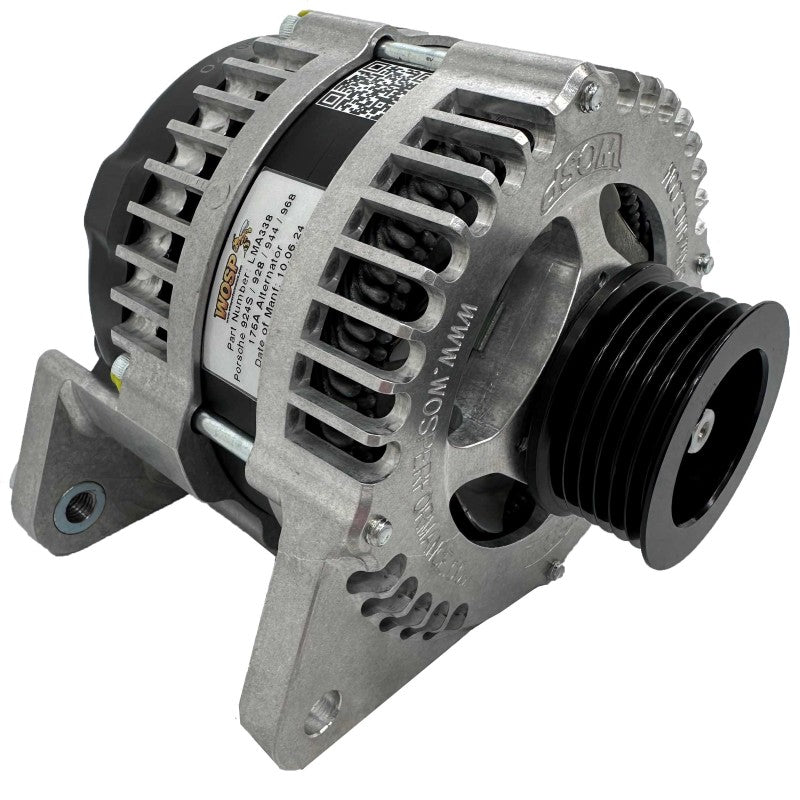 WOSPerformance Porsche 924S / 928 / 944 / 968 250A Alternator