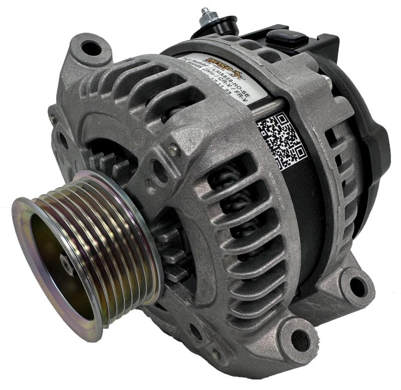 WOSPerformance Honda Civic / CR-V / FR-V / Stream 120A Self Exciting Alternator (Terminals at Top)