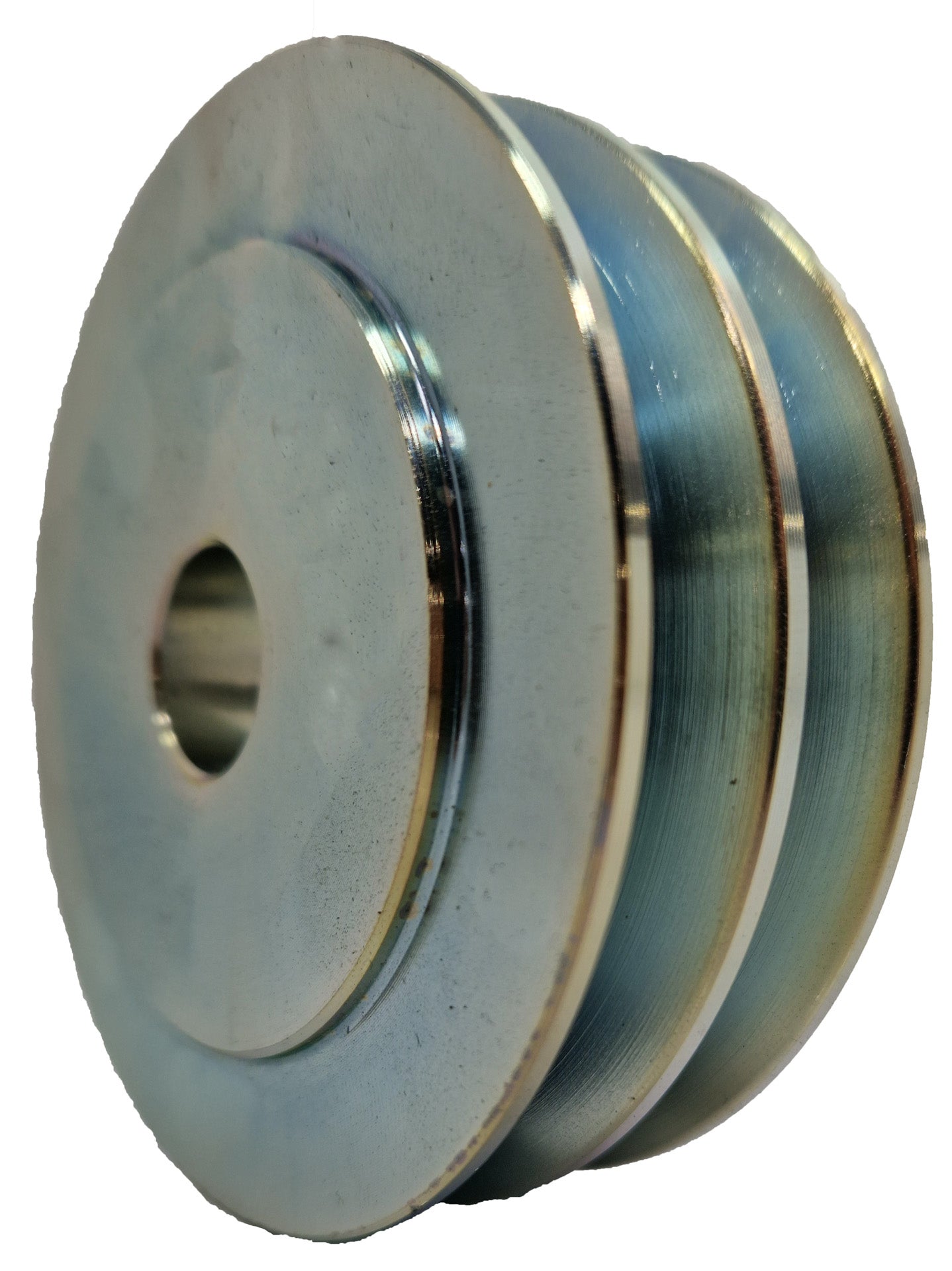 WOSPerformance 87.5mm O.D 10mm Twin V Pulley - 17mm Bore