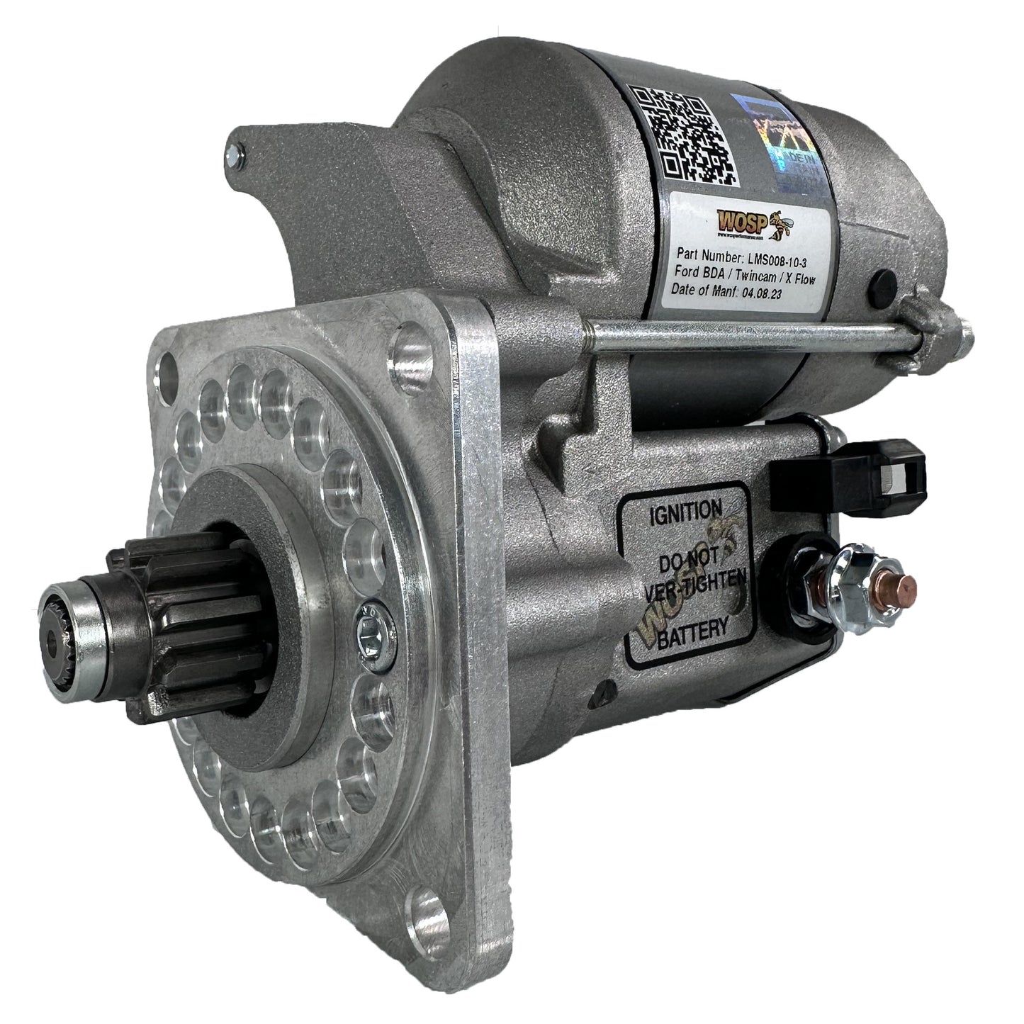 WOSPerformance Ford Crossflow / Kent / BDA (110 tooth ring gear) 10 tooth / 3 bolt WOSP Axial starter motor