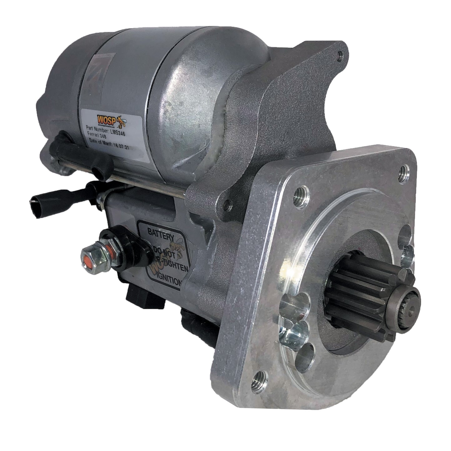 WOSPerformance Ferrari 348 OE starter motor (Cold start)