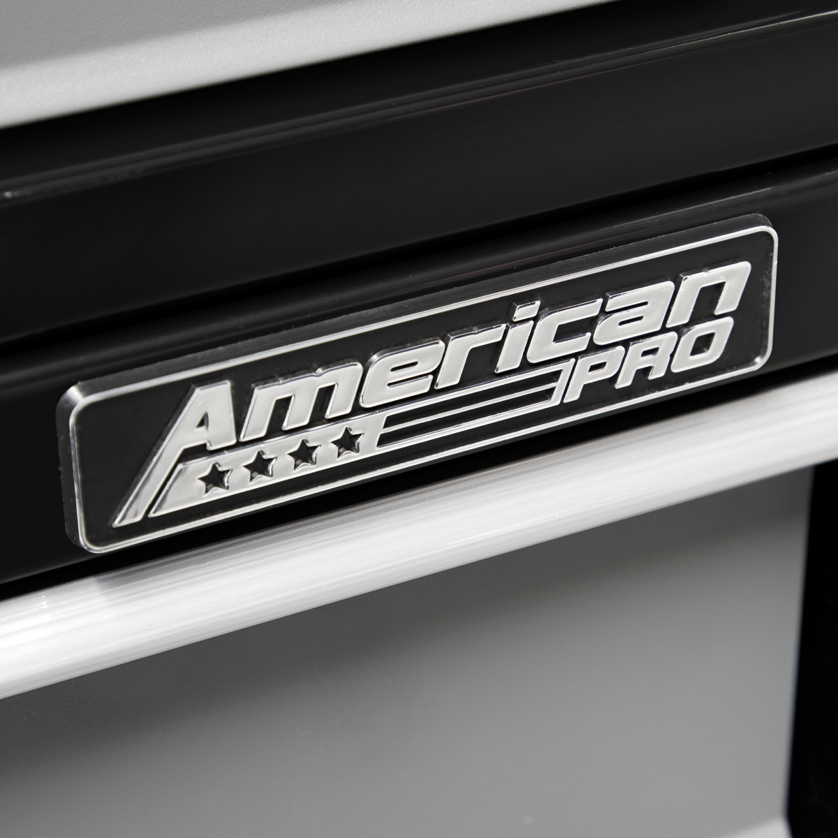 American Pro AP3508TB American PRO® Rollcab 8 Drawer - Black/Grey