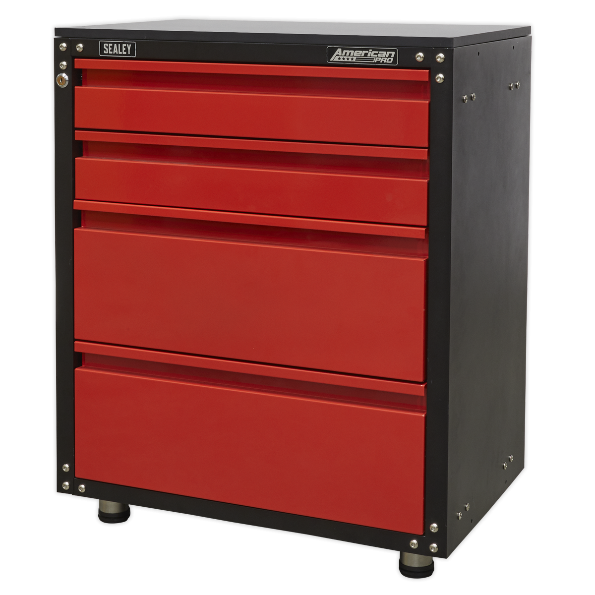 American Pro APMS84 American PRO® Modular Cabinet with Worktop 4 Drawer 665mm