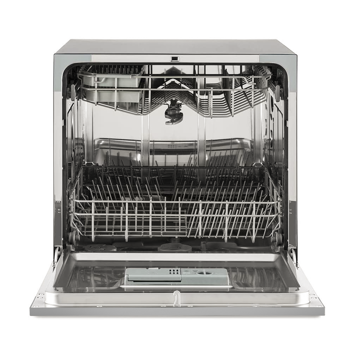 Baridi DH87 Baridi Tabletop Dishwasher 8 Place Settings 8L Capacity - Silver