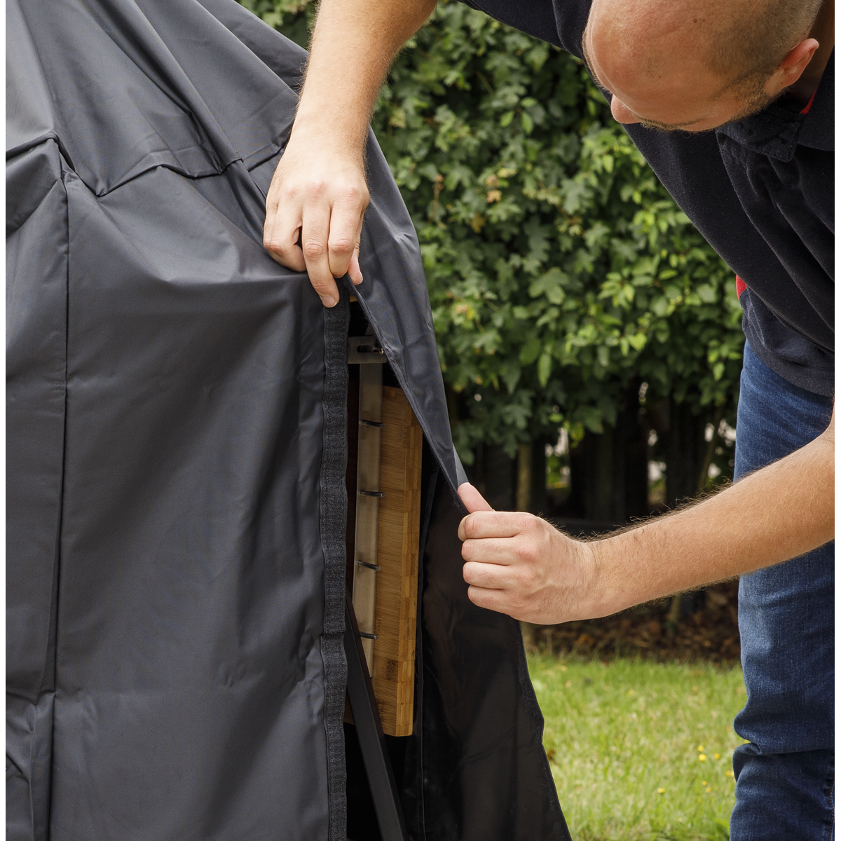 Dellonda DG183 Dellonda Water-Resistant Kamado BBQ Cover for DG159