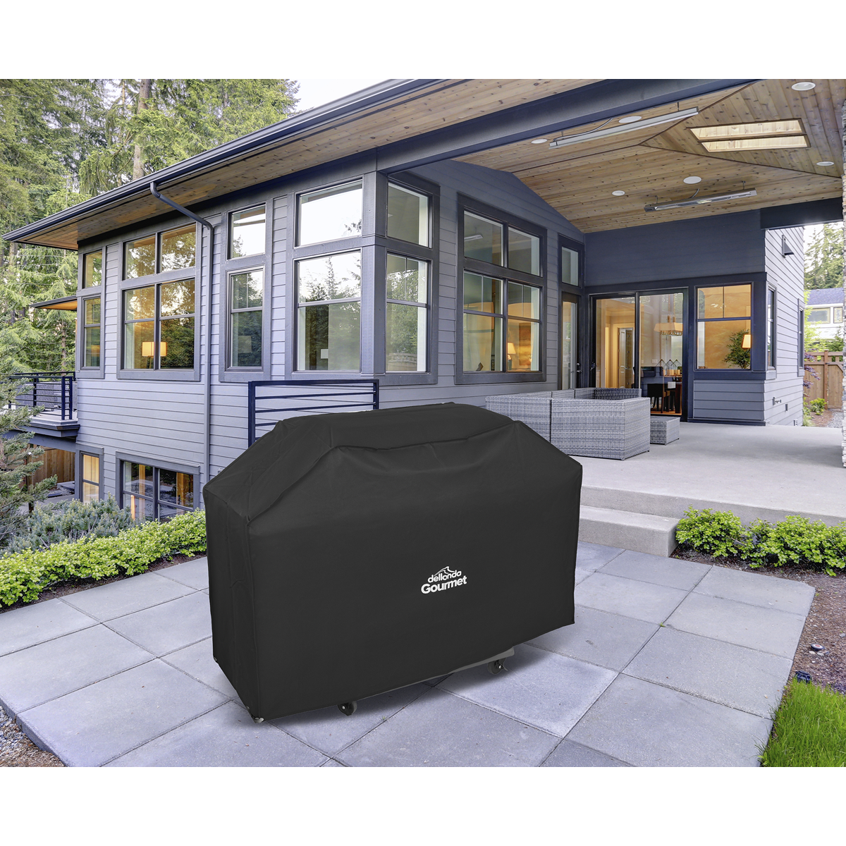 Dellonda DG25 Dellonda PVC Water-Resistant BBQ Cover for DG17