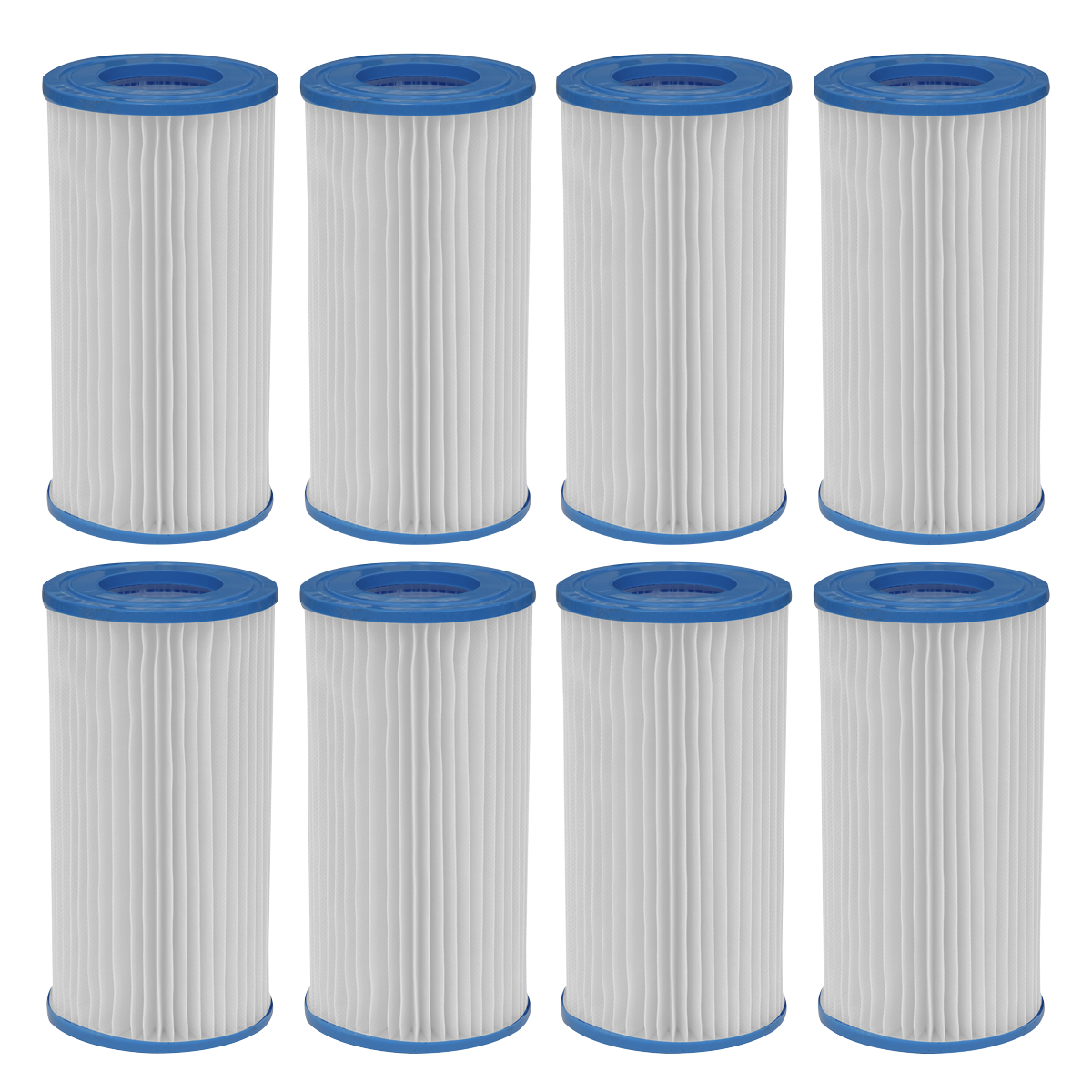 Dellonda DL119 Dellonda Swimming Pool Filter Cartridge - Pack of 8