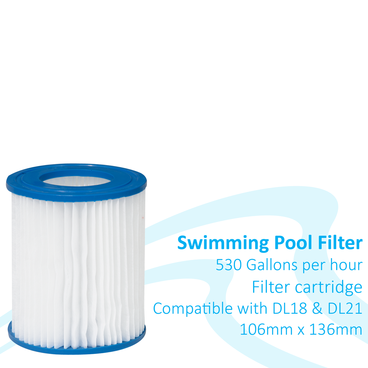 Dellonda DL36 Dellonda Swimming Pool Filter Cartridge