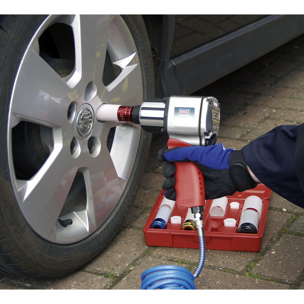 Generation GSA02 Generation Twin Hammer Air Impact Wrench 1/2"Sq Drive