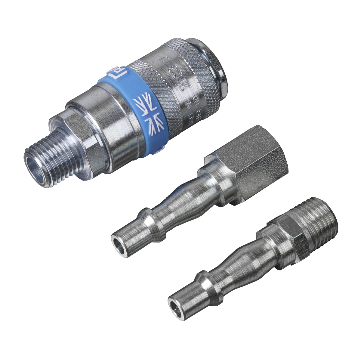 PCL AC60 PCL Air Tool Coupling Kit 1/4"BSPT 3pc
