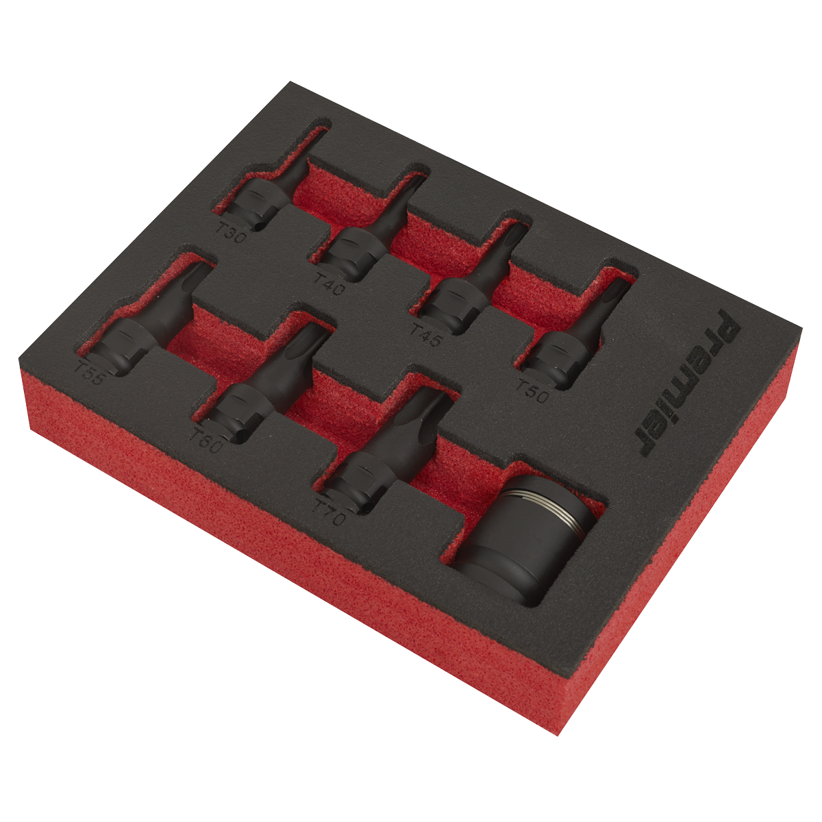 Premier AK5621 Premier TRX-Star* Impact Socket Bit Set 3/8"Sq Drive 8pc