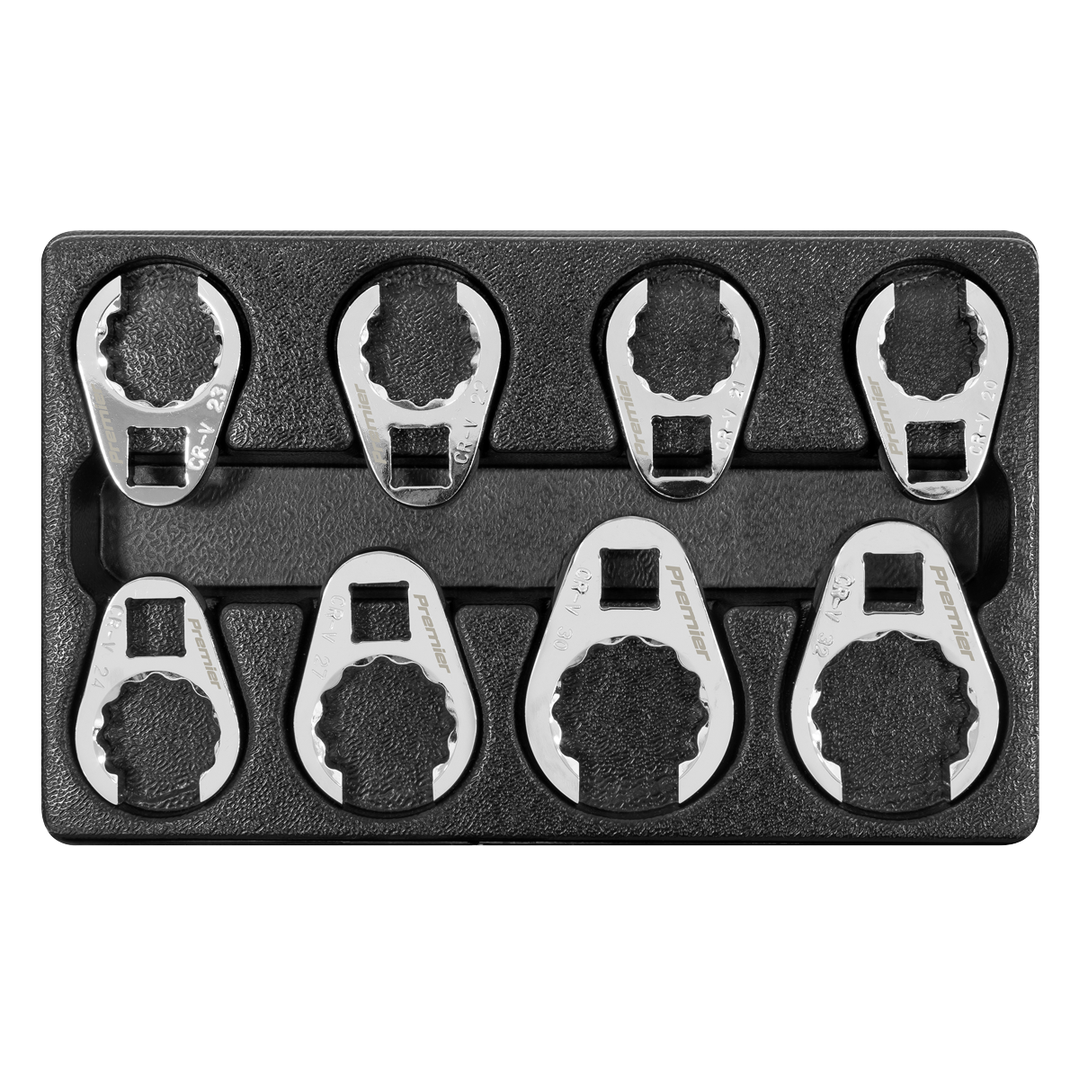 Premier AK5981 Crow's Foot Spanner Set 1/2"Sq Drive 8pc