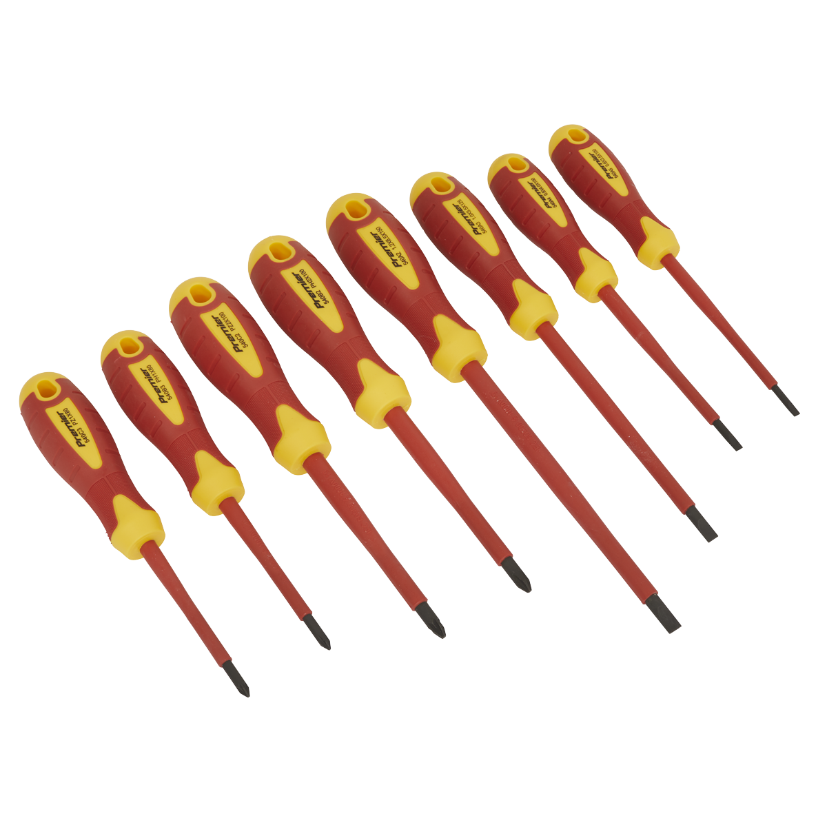 Premier AK6124 Premier Screwdriver Set 8pc - VDE Approved