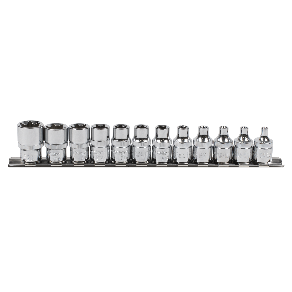 Premier AK61806 Premier TRX-Star* Socket Set 3/8"Sq Drive E4-E20 12pc
