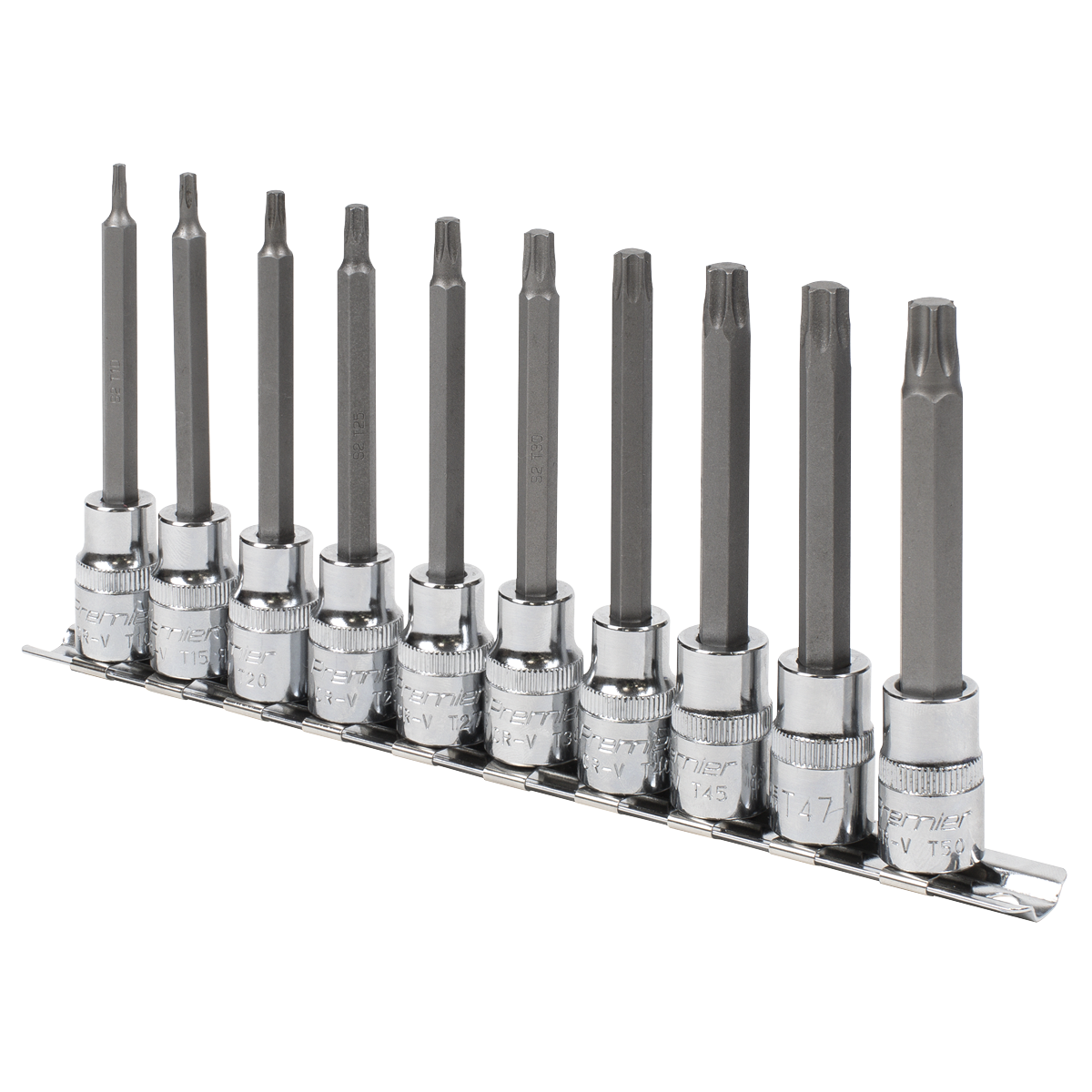 Premier AK6236 Premier TRX-Star* Socket Bit Set 3/8"Sq Drive 95mm 10pc