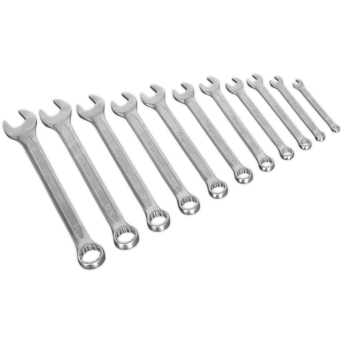 Premier AK63254 Premier Imperial Combination Spanner Set 11pc