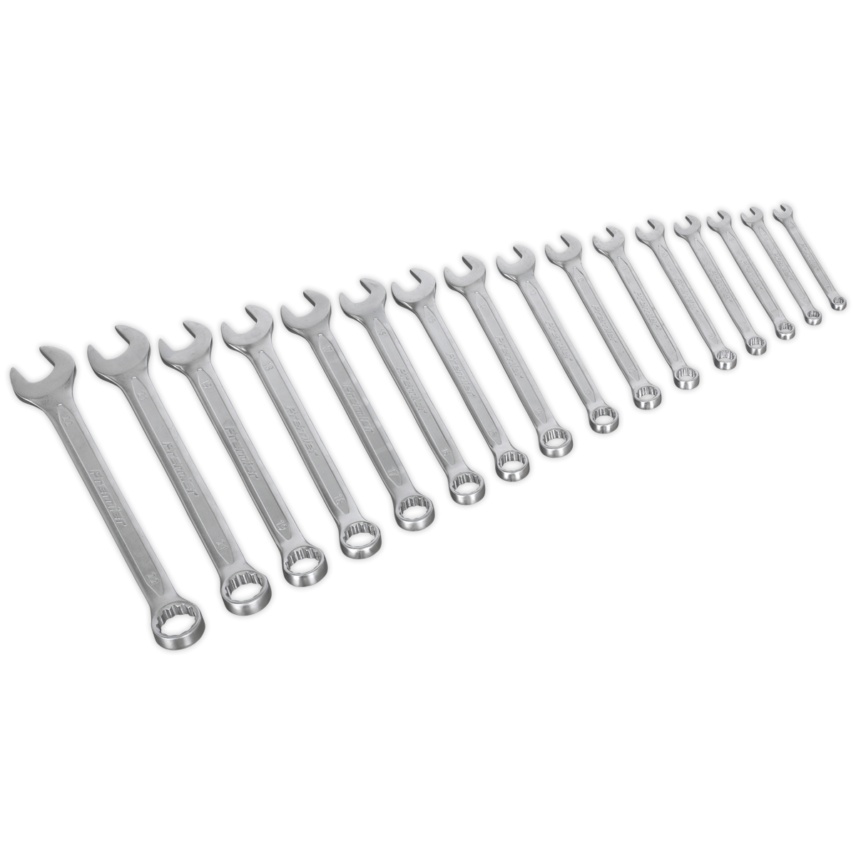 Premier AK63255 Premier Combination Spanner Set 6-22mm 16pc