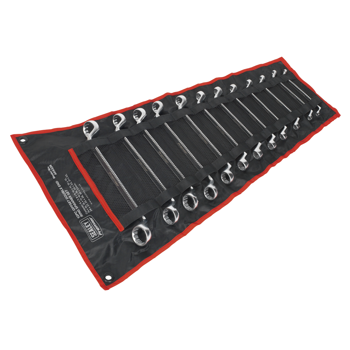 Premier AK6328 Premier Offset Double End Ring Spanner Set 12pc
