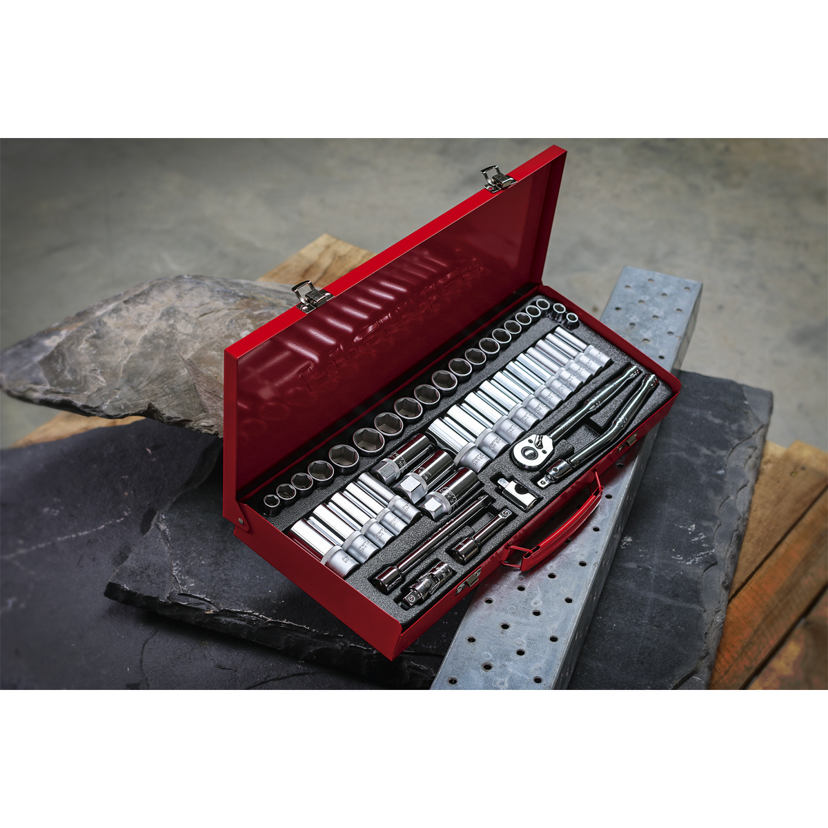 Premier AK692 Premier Metric/Imperial Socket Set 3/8"Sq Drive 45pc