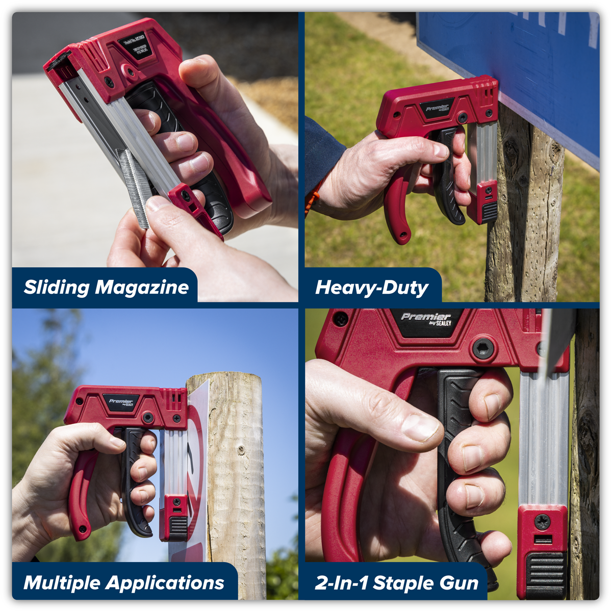 Premier AK7067 Heavy-Duty Staple & Brad Nail Gun