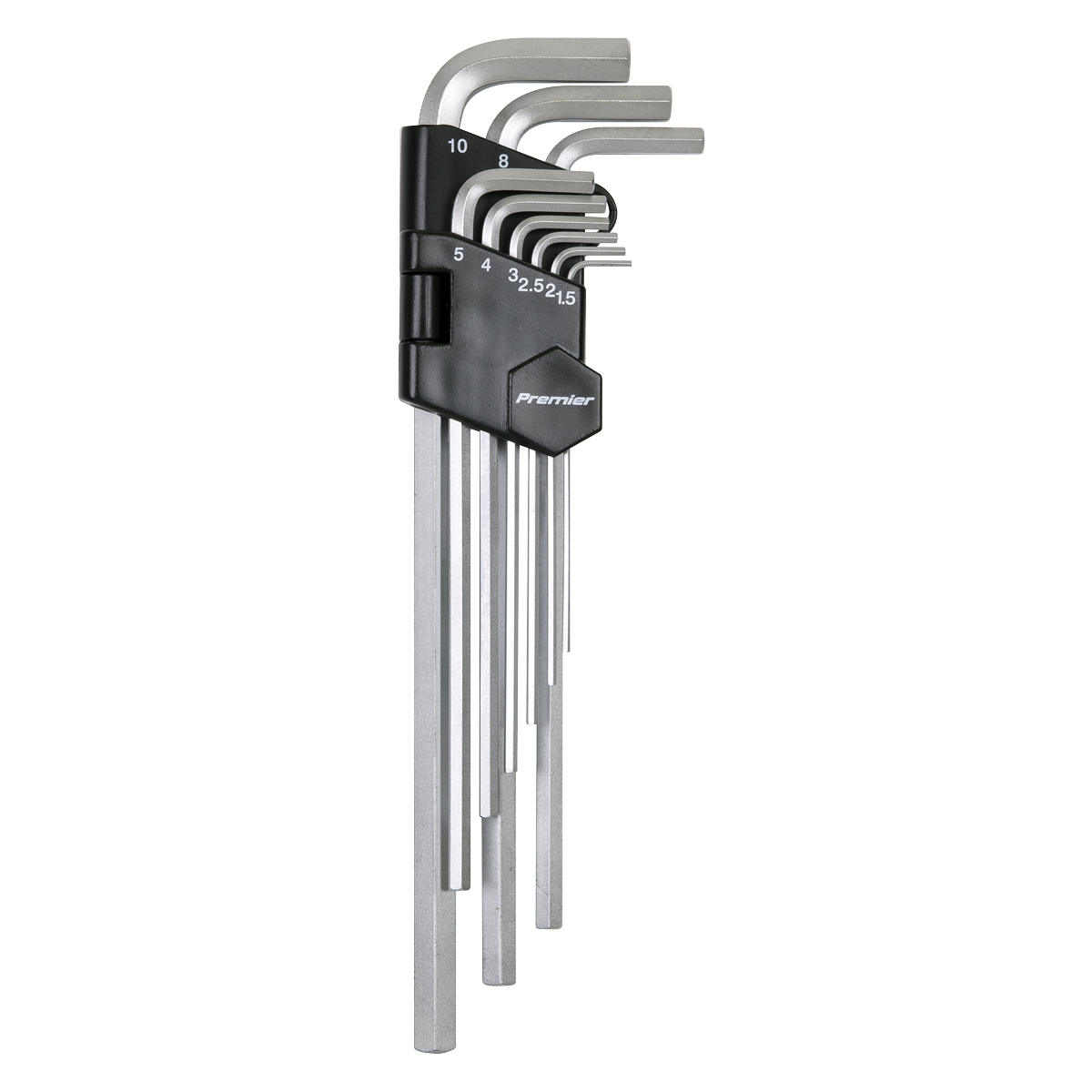 Premier AK7137 Premier Extra-Long Hex Key Set 9pc