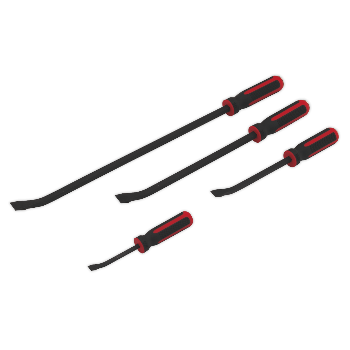 Premier AK9105 Premier Heavy-Duty Angled Pry Bar Set with Hammer Cap 4pc