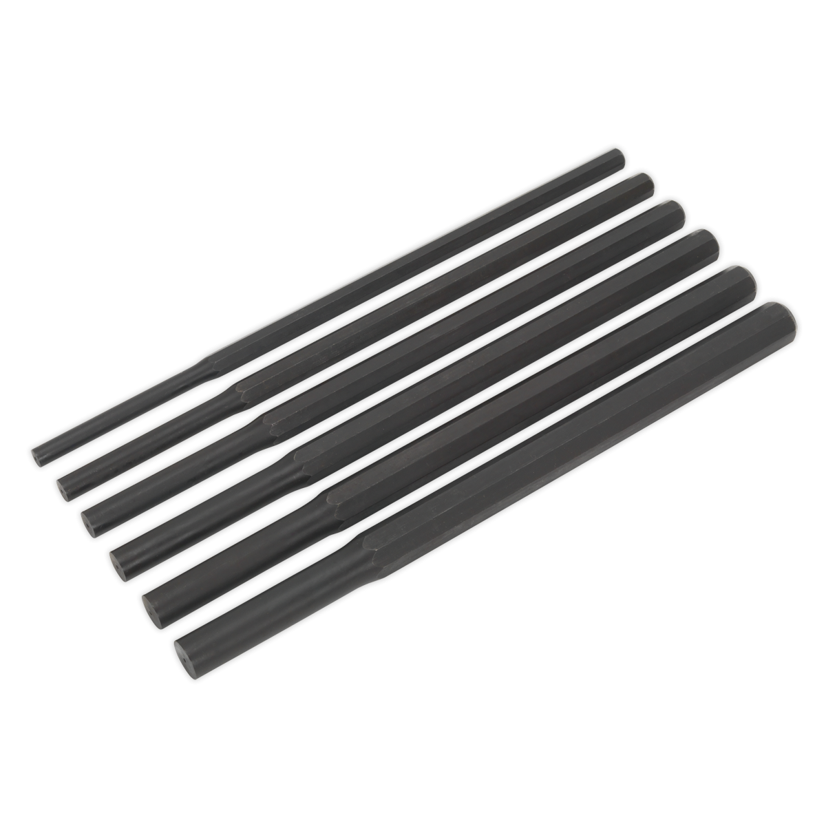Premier AK91226 Premier Heavy-Duty Parallel Pin Punch Set 6pc