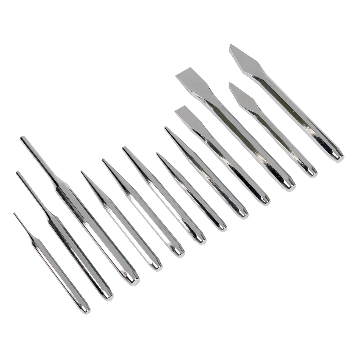 Premier AK9129 Premier Punch & Chisel Set 12pc