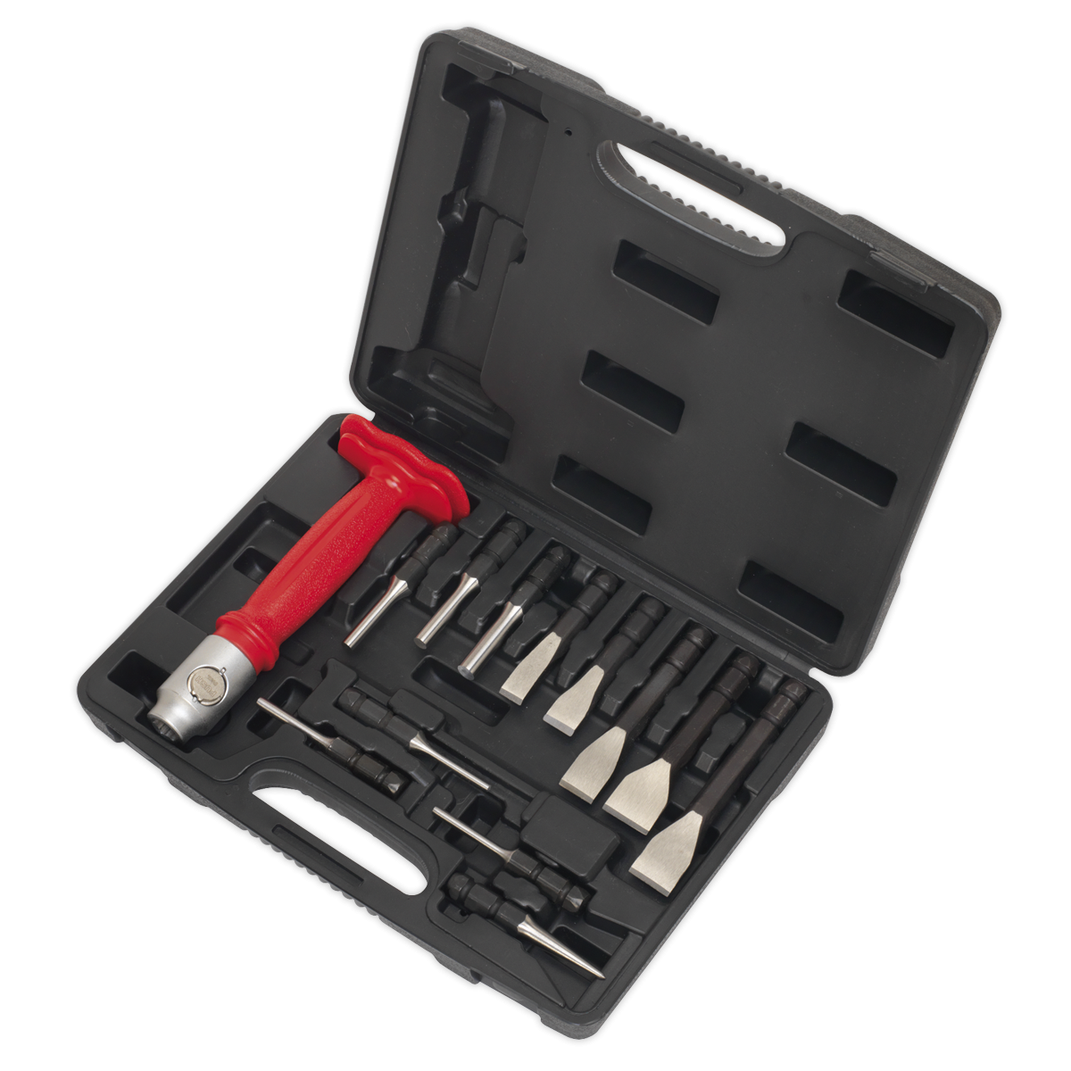 Premier AK9215 Premier Interchangeable Punch & Chisel Set 13pc