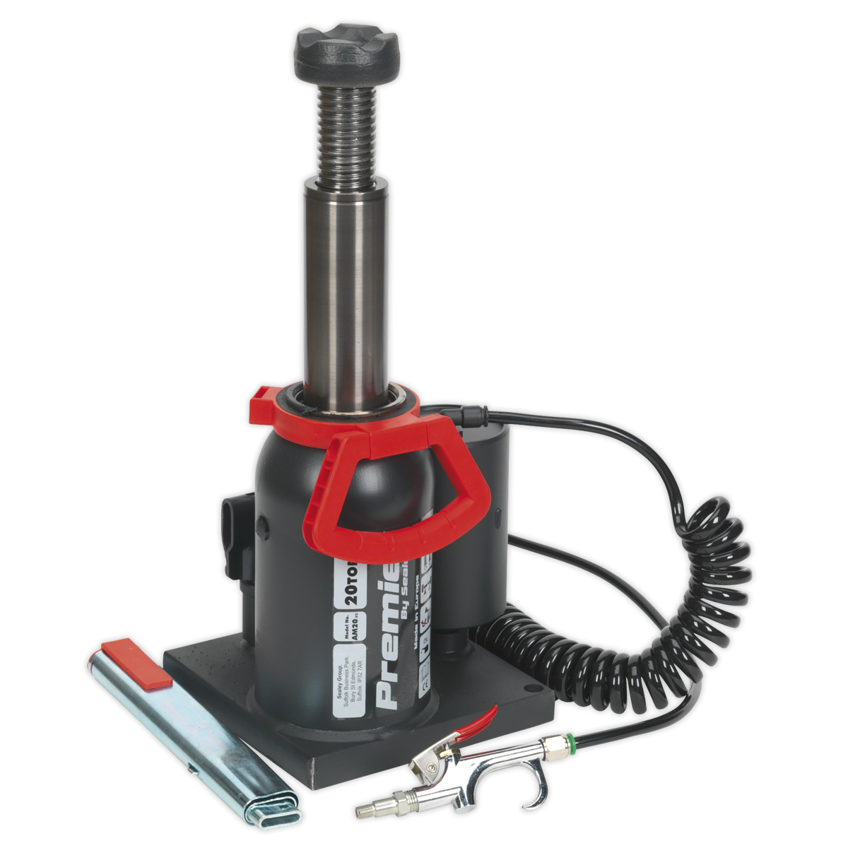 Premier AM20 Premier Manual/Air Hydraulic Bottle Jack 20 Tonne