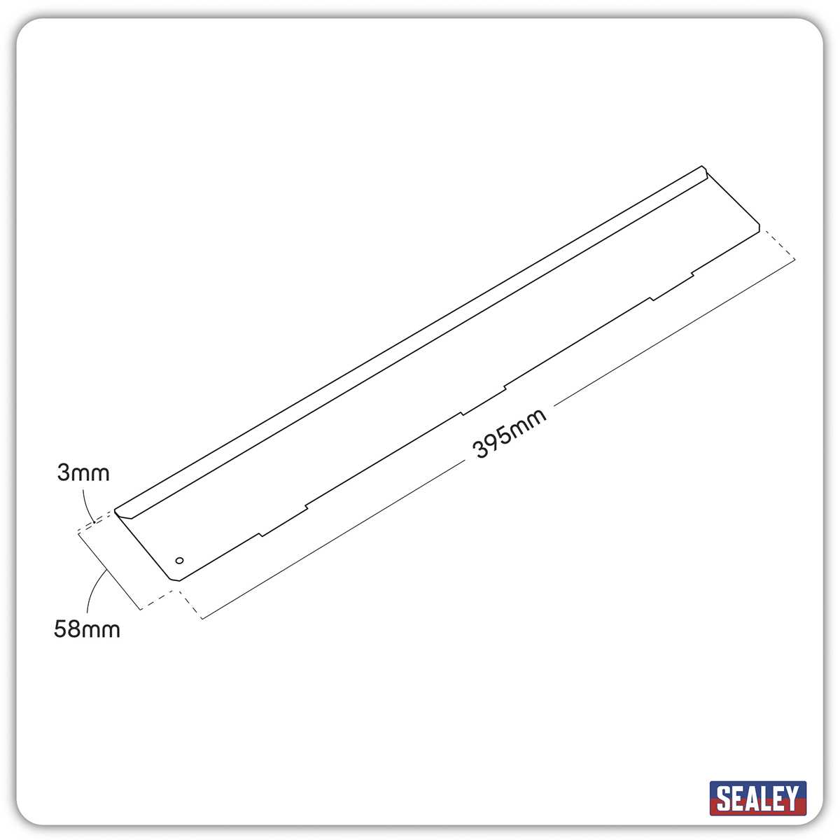 Premier AP24ACC6 Premier™ Drawer Divider for AP24 Series Rollcabs & Topchests