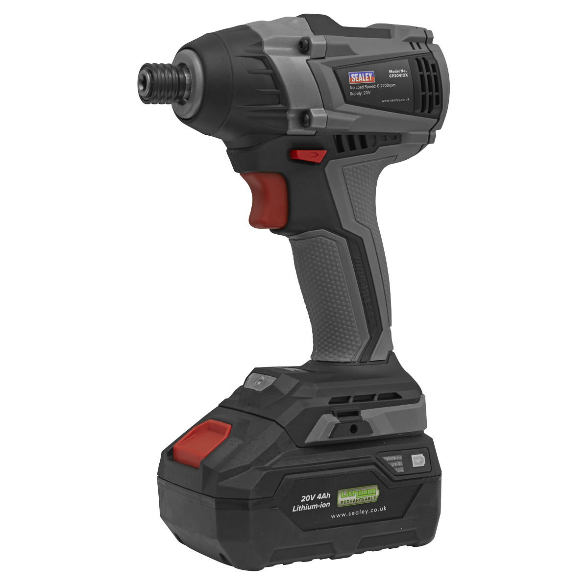 Premier CP20VIDX Premier SV20 Series 1/4"Hex Brushless Cordless Impact Driver 20V - Body Only