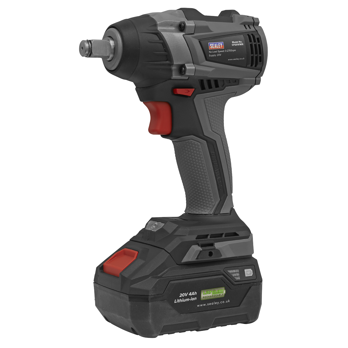 Premier CP20VIWX Premier SV20 Series 1/2"Sq Drive Brushless Cordless Impact Wrench 20V - Body Only