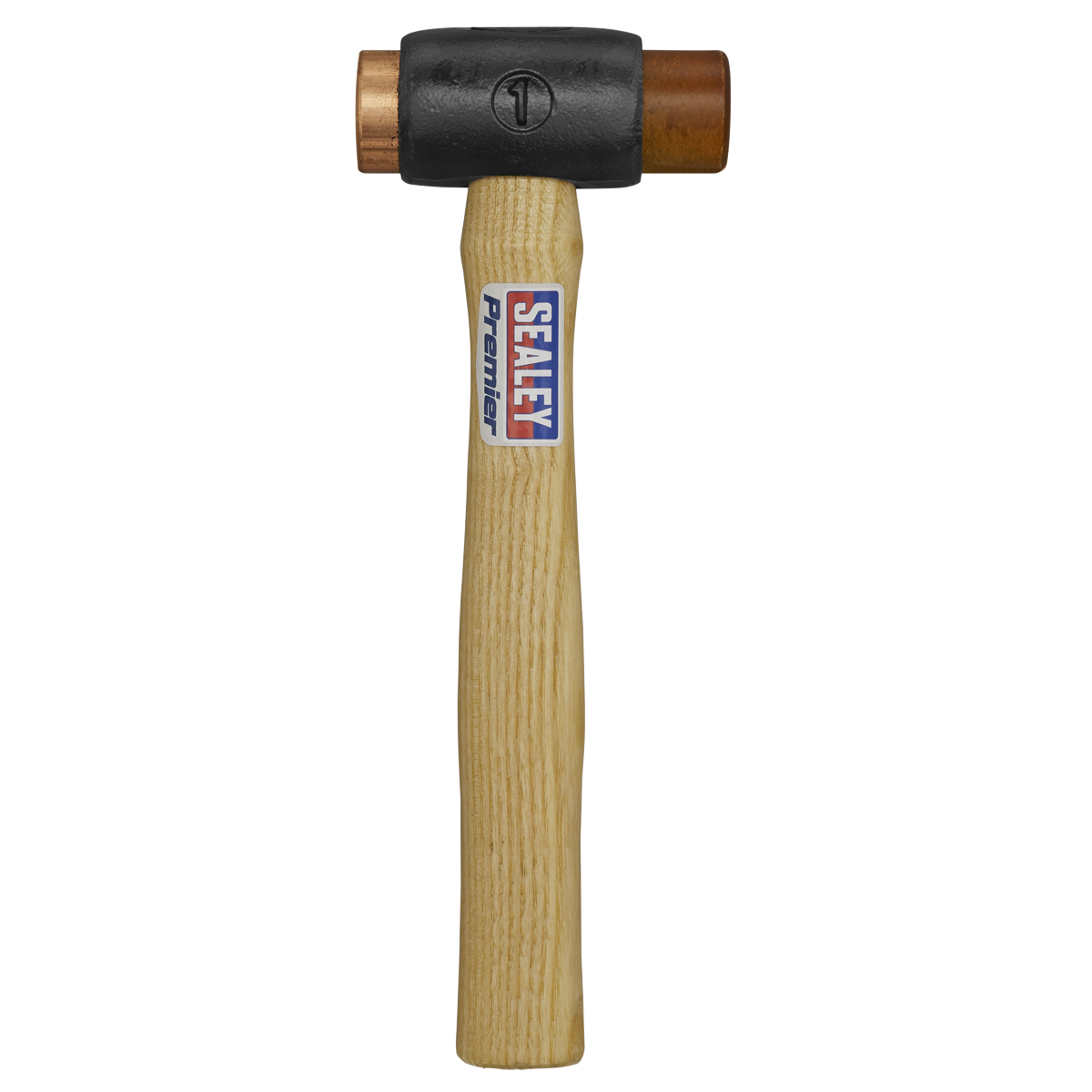 Premier CRF15 Premier Copper/Rawhide Faced Hammer with Hickory Shaft 1.5lb