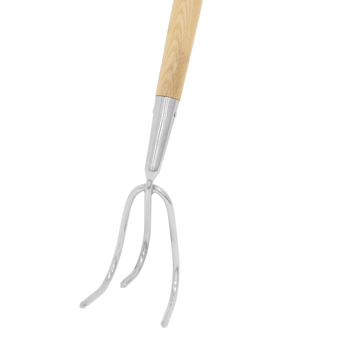 Premier GTWH012 Premier Garden Cultivator with Ash Handle & Stainless Steel Tines