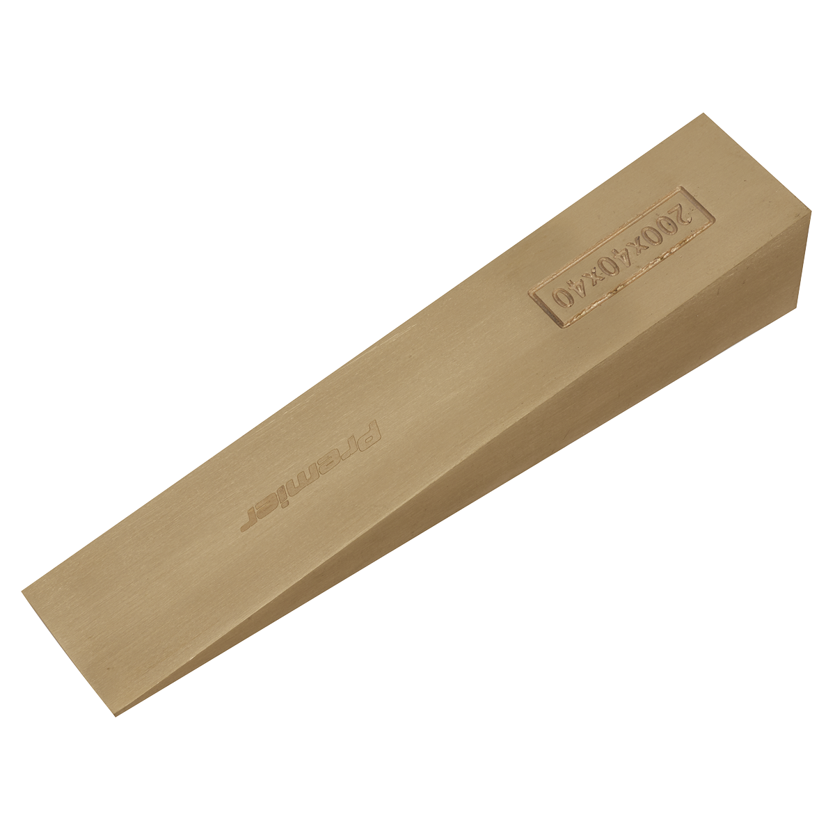 Premier NS122 Premier Non-Sparking Wedge 200 x 40 x 40mm