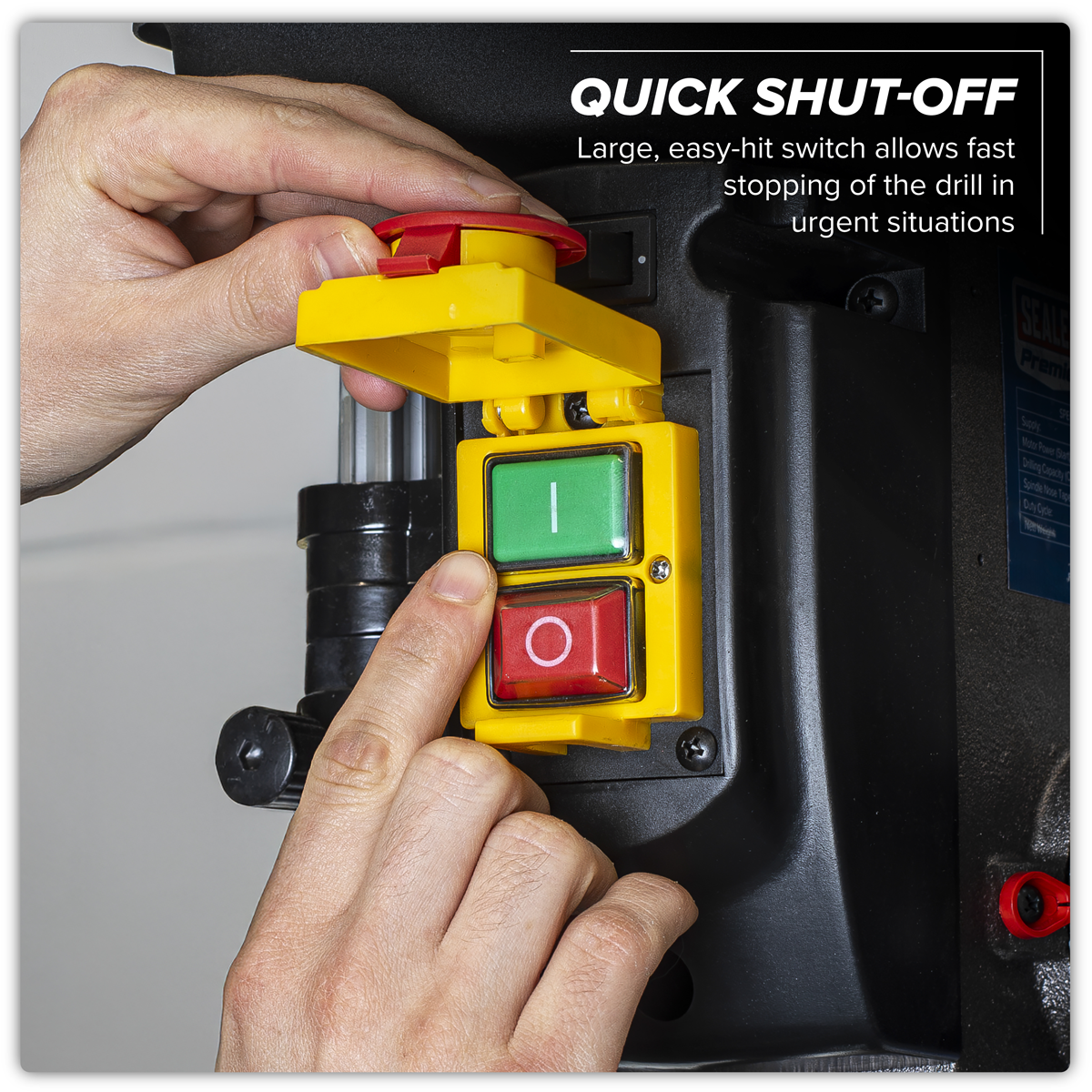 Premier PDM170F Premier Floor Pillar Drill 16-Speed 370W 230V