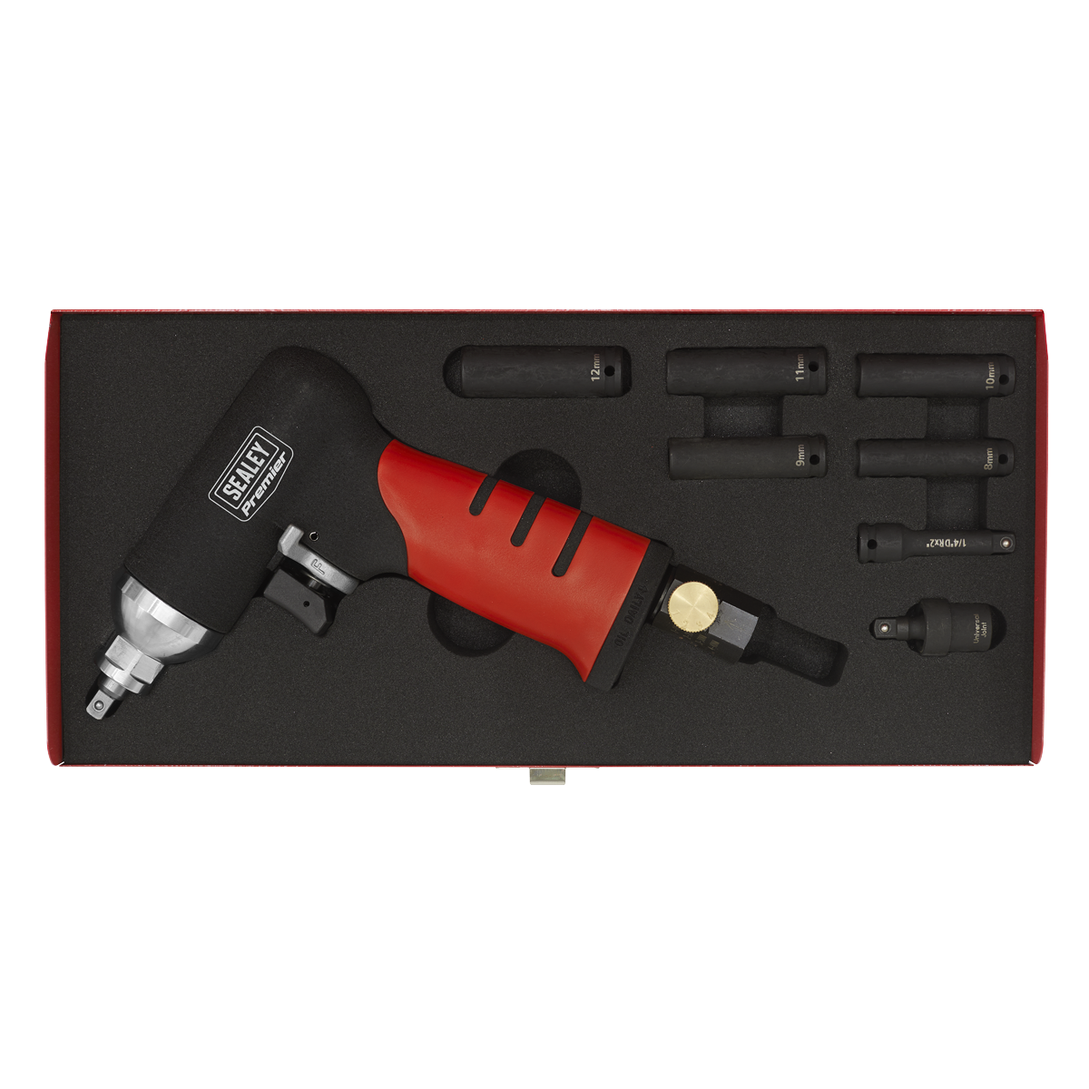 Premier SA141 Premier Air Impact Wrench Diesel Glow Plug Kit 1/4"Sq Drive