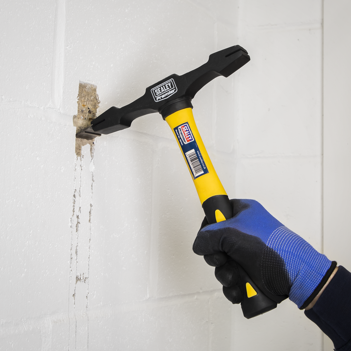Premier SR707 Premier Double Ended Scutch Hammer with Fibreglass Handle