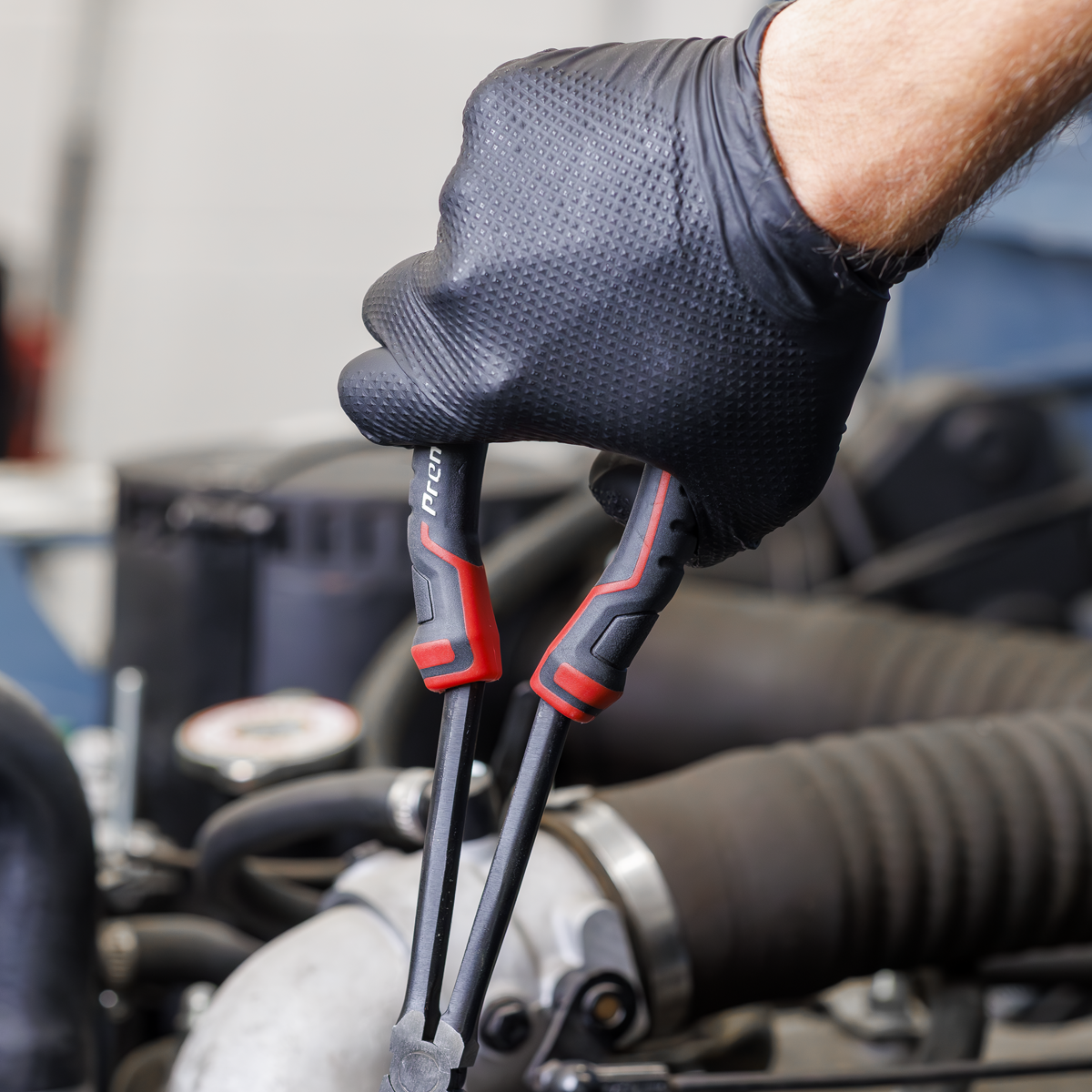 Premier TBT58 Premier Long Needle Nose Pliers Set with Tool Tray 3pc