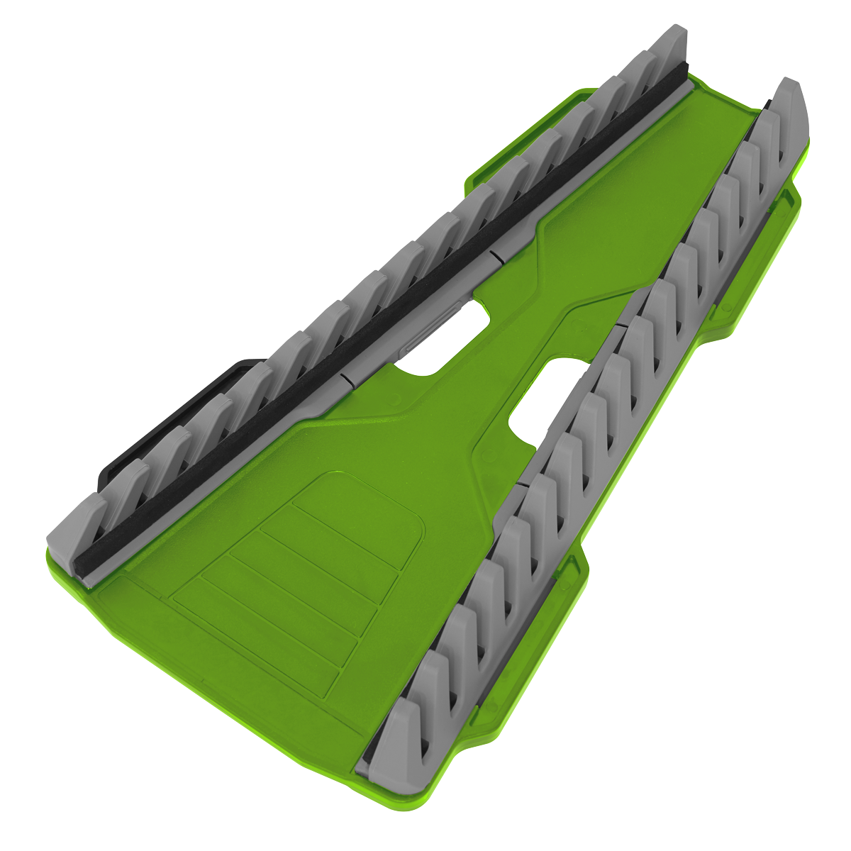 Premier WR11HV Premier Reversible Spanner Rack 16pc - Hi-Vis Green