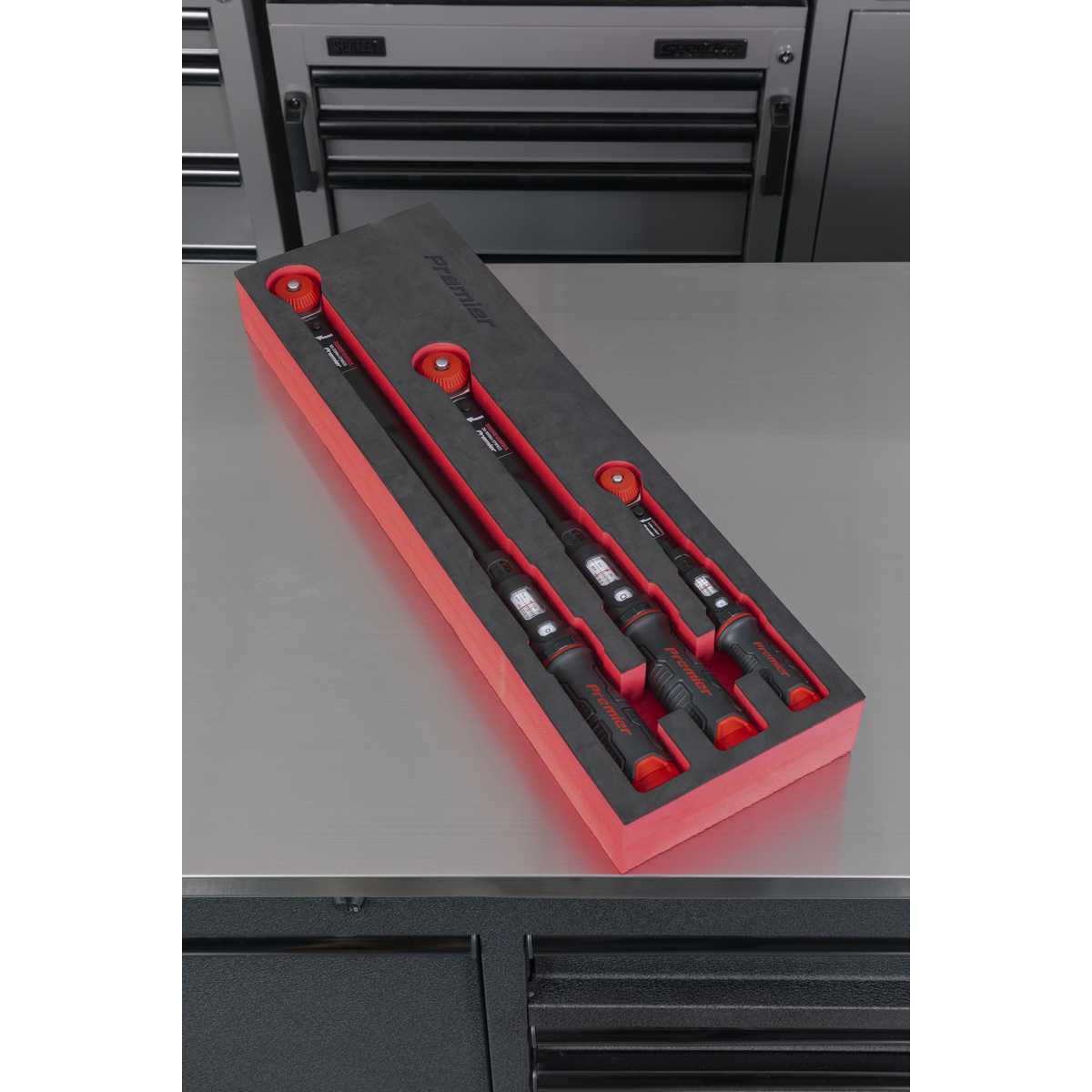 Premier Black STW920SET Premier Black Calibrated Micrometer Torque Wrench Set 3pc