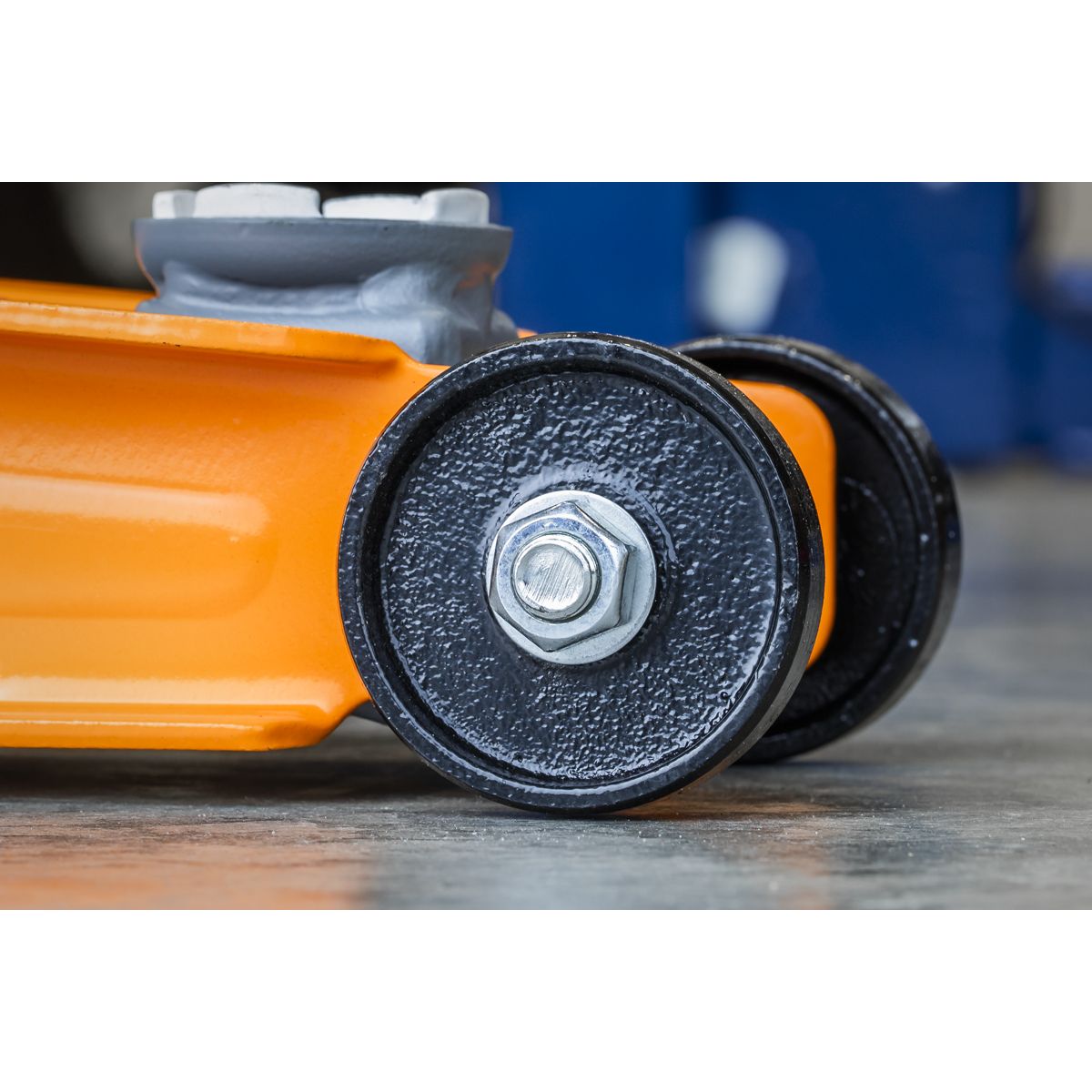 Sealey 1020LEO Low Profile Short Chassis Trolley Jack 2 Tonne - Orange