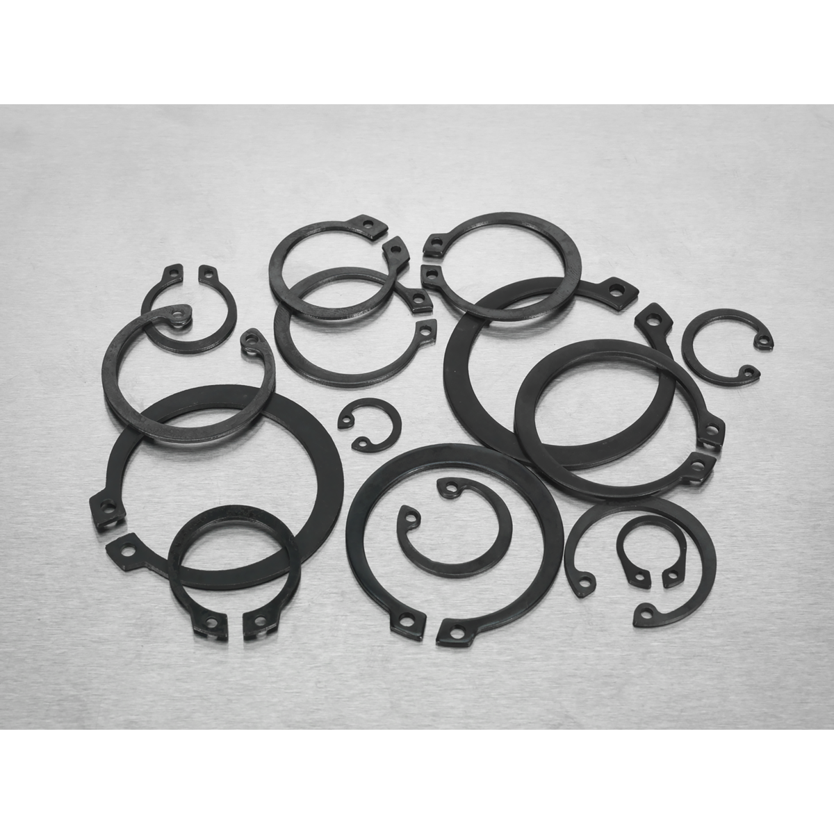 Sealey AB017CC Circlip Assortment Internal & External 200pc