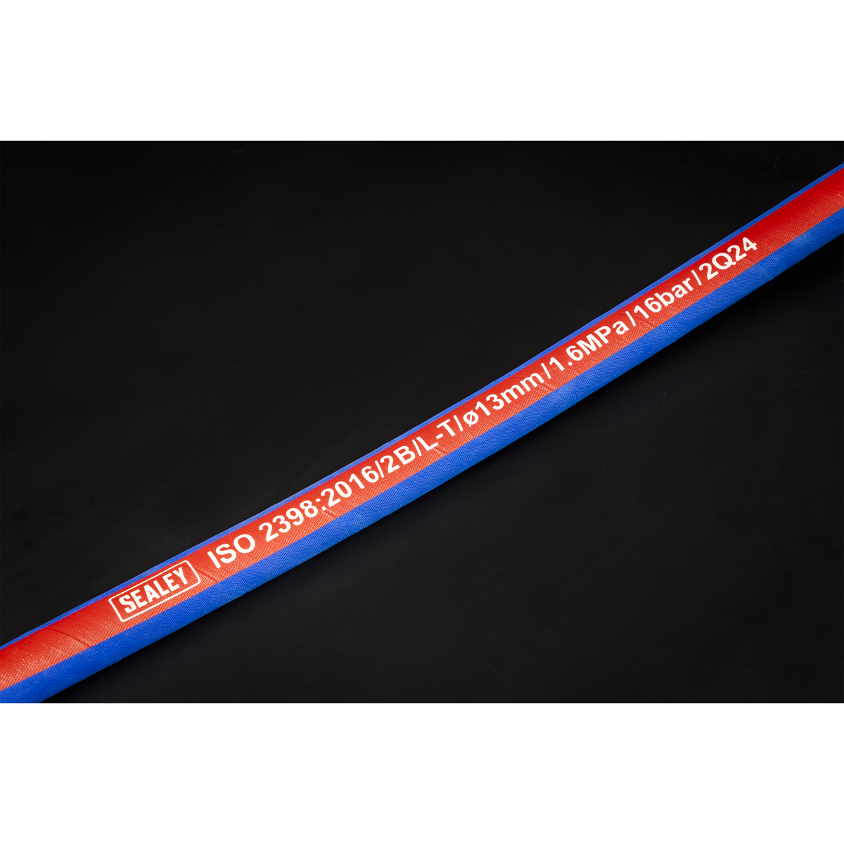 Sealey AH15R/12 Extra-Heavy-Duty Air Hose with 1/2"BSP Unions 15m x 13mm