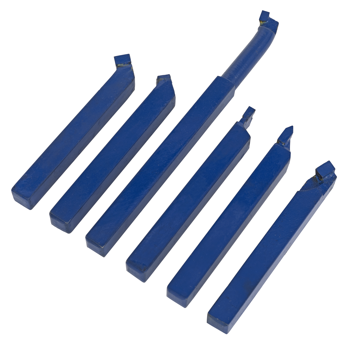 Sealey AK1122 Lathe Turning Tool Set 10mm x 10mm 6pc