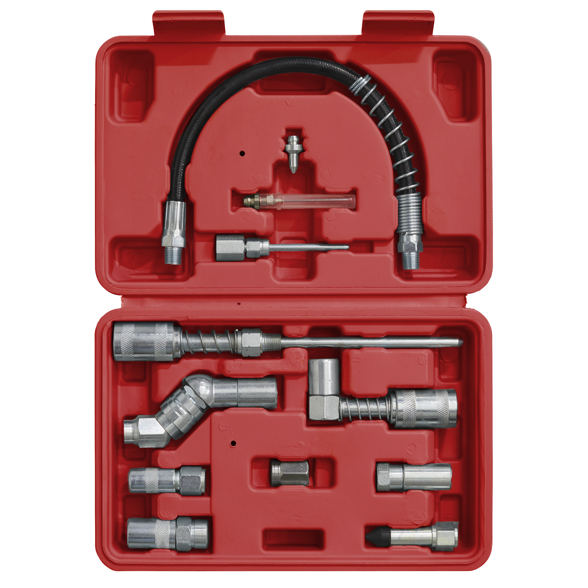 Sealey AK4482 Grease Gun Adaptor Kit 12pc