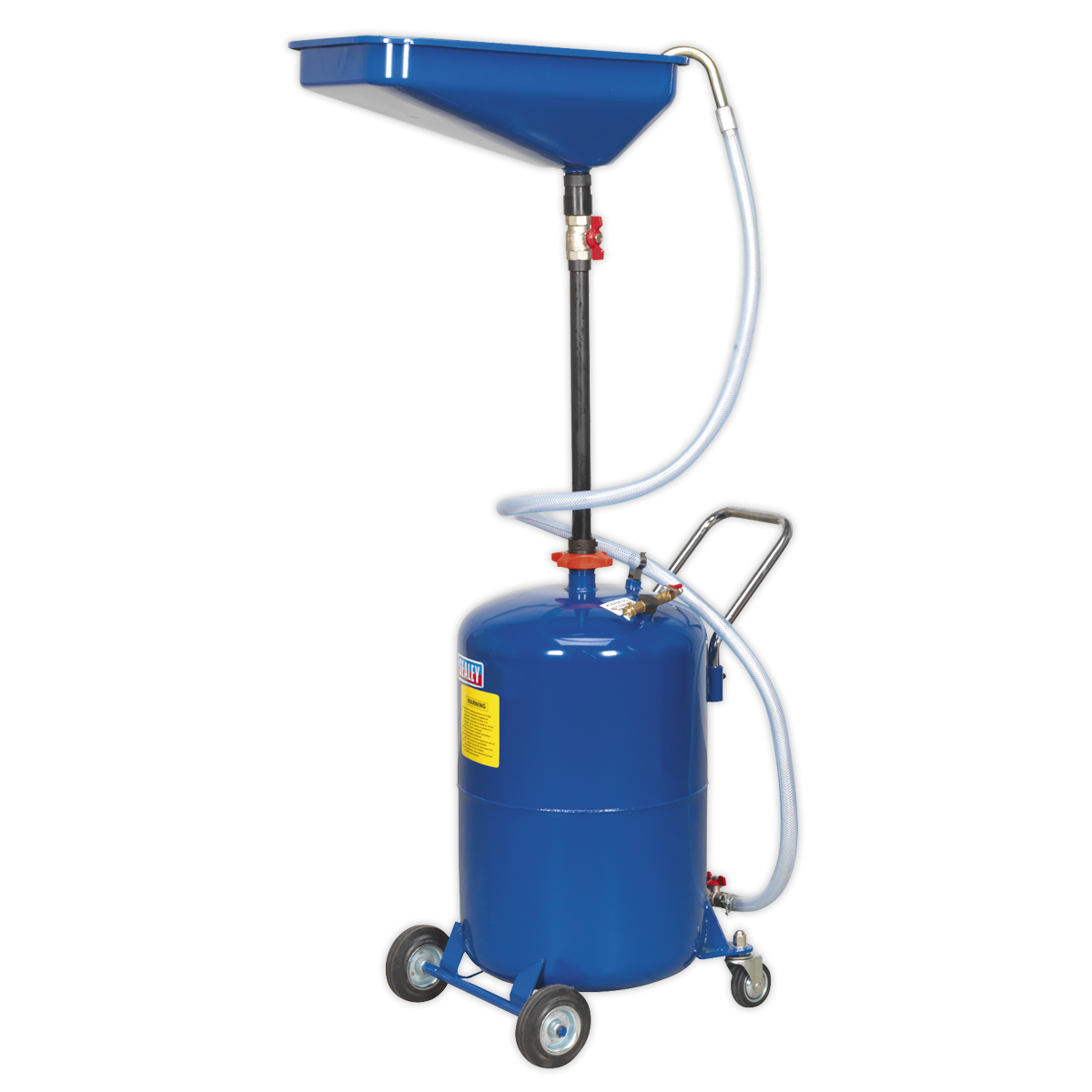 Sealey AK451DX Air Discharge Mobile Waste Oil Drainer 65L